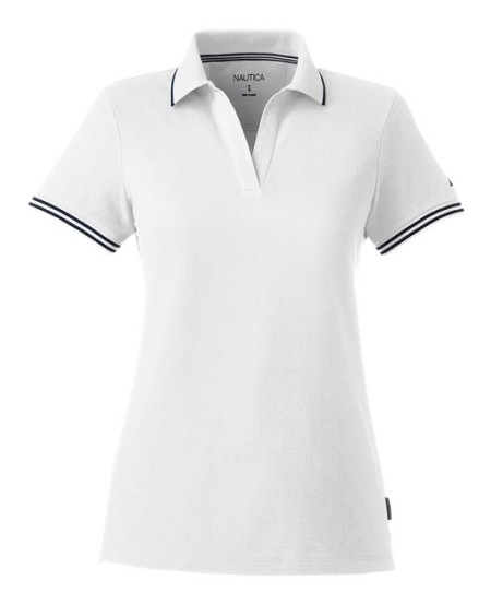 Nautica N17168 Women's Deck Polo – 60/40 cotton/polyester