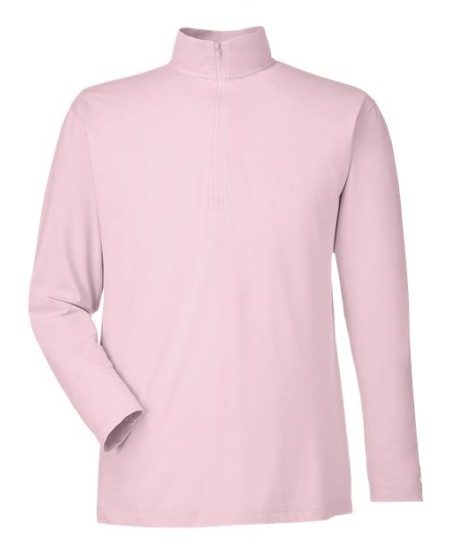 Nautica N17924 Men's Saltwater Quarter-Zip Pullover – Men's 5.3 oz./yd², 89/11 polyester/spandex sin | S–3XL