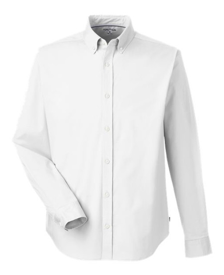 Nautica N17170 Men's Staysail Shirt – 4 oz./yd², 98/2 cotton/elastane
