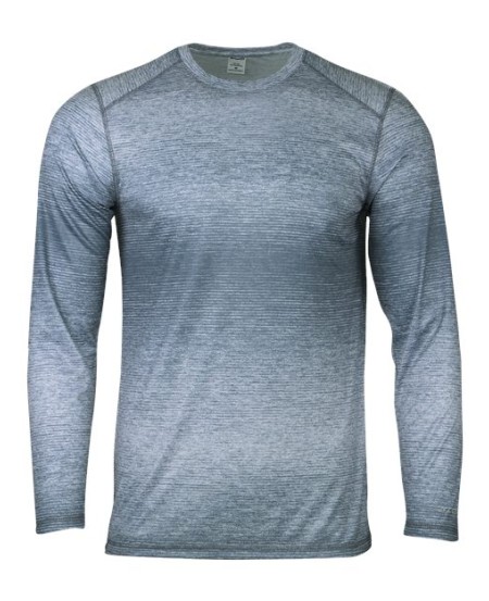 Paragon 234 Mirage Men's Ombre Performance Long Sleeve T-Shirt – 4.1 oz. Microfiber UPF 50+ Tee | XS–4XL