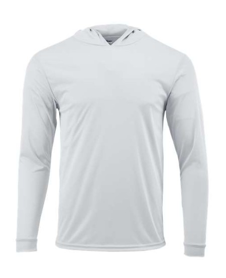 Paragon 221Y Bahama Youth Hooded Long Sleeve Performance T-Shirt – 3.5 oz. Microfiber UPF 50+ Hoodie Tee | S–XL