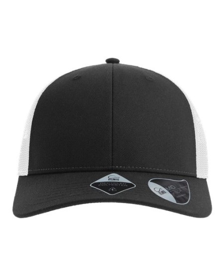 Atlantis Headwear BRYCE Sustainable Trucker Cap – 100% Recycled Poly Twill + Recycled Mesh | One Size