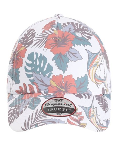 Imperial 4072 The Easy Read Cap – 100% Recycled Polyester Sublimation Print Soft-Structured Five-Panel Low-Profile Cap | OSFM