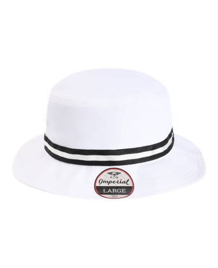Imperial 1371P The Oxford Performance Bucket Hat – 100% Polyester Performance Fabric UPF 50+ Unstructured Bucket Hat | OSFM