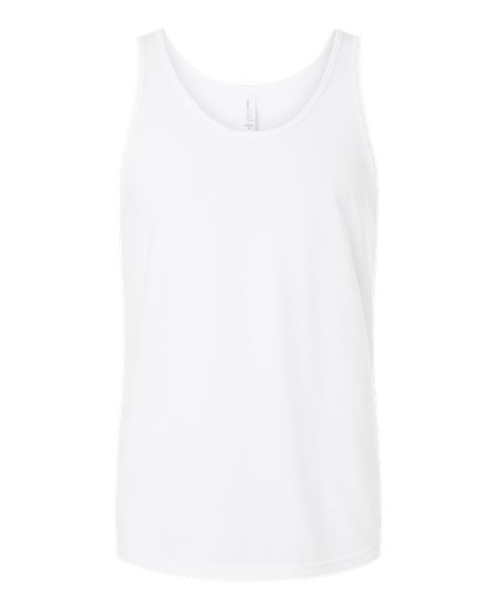 BELLA + CANVAS 3480CVC Unisex Heather CVC Tank – 4.2 oz. 52/48 Airlume Cotton/Poly Modern-Fit Heather Tank Top
