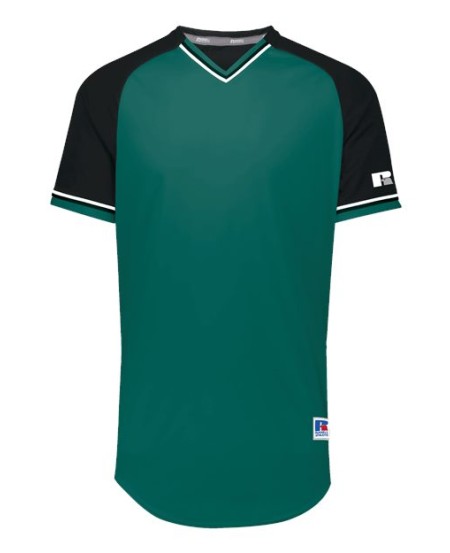 Russell Athletic R01X3B Youth Classic V-Neck Jersey – 100% Polyester Double Knit True Hue | Youth Sizes