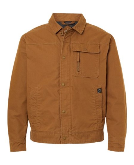 DRI DUCK 5057 Men’s Renegade Lifestyle Jacket – 8 oz. 60/40 Cotton/Nylon Washed Peached Canvas | 3M™ Thinsulate™ | Power Move® | Storm Shield Level 1