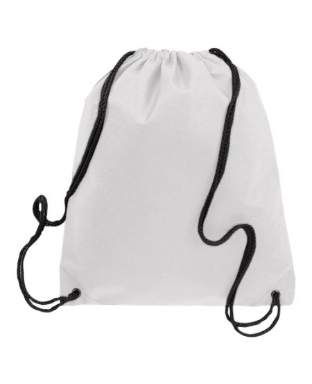 Q-Tees Q1235 Non-Woven Sport Backpack – 80 GSM Polypropylene Drawstring Bag | 16