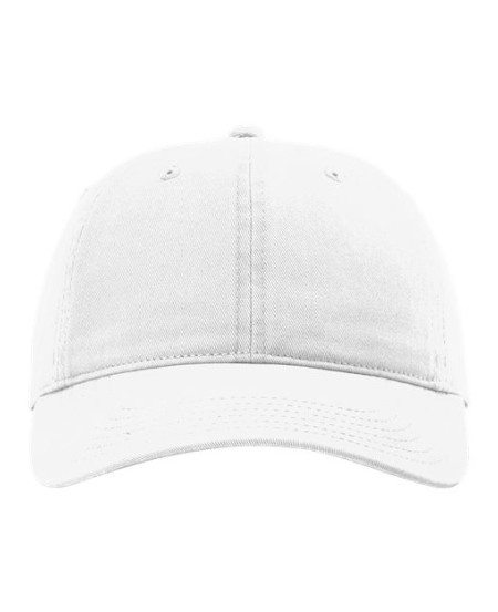 Richardson 326 Peach Twill Dad Hat - 100% Cotton Peach Twill Unstructured Six-Panel Low Pro | OSFM Tri-Glide Buckle