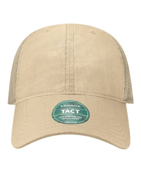 LEGACY TACT Tacticool Cap – Unisex 100% ripstop cotton (crown) Tactical-Style Baseball Cap | Adjustable (OSFM)