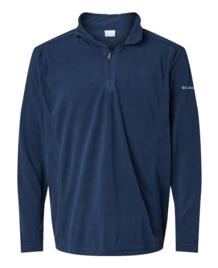 Columbia 212469 Mens Klamath Range II Half-Zip Pullover - 100% Polyester Lightweight Microfleece Comfort Stretch Embroidered Logo | S-3X