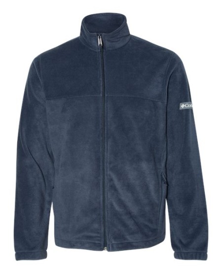 Columbia 212478 Mens Steens Mountain Full Zip 2.0 Jacket - 100% Polyester MTR Filament Fleece Regular Fit Interior Drawcord Zippered Pockets | S-4X