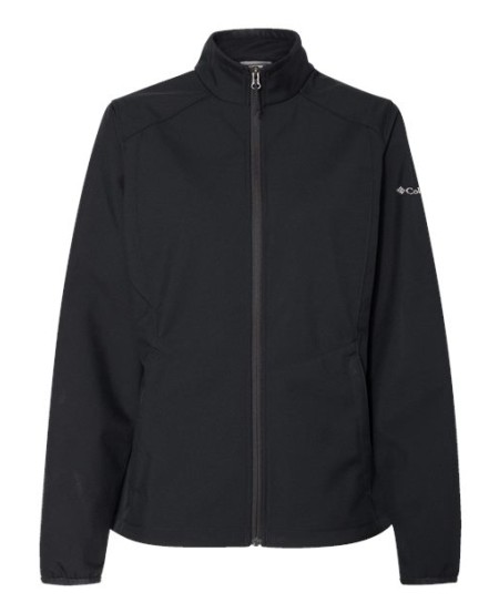 Columbia 212493 Womens Kruser Ridge Soft Shell Jacket - 100% Polyester Nexgen Contour Soft Shell Fleece Bonded Omni-Shield Comfort Stretch Wind-Resistant | XS-XXL