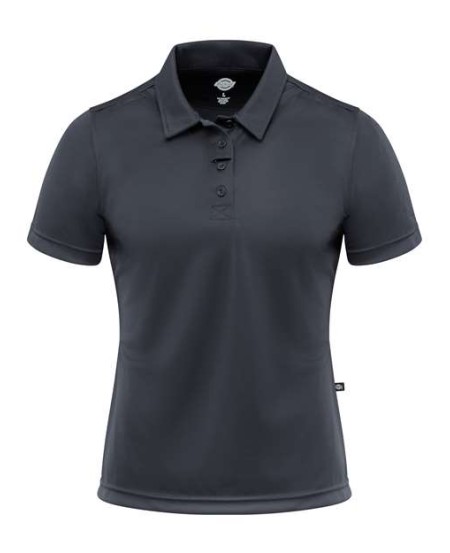 Dickies FS92 Women’s Tactical Polo – 3.8 oz. 100% Polyester Piqué Knit Moisture-Management Tactical Polo with Mic Clips