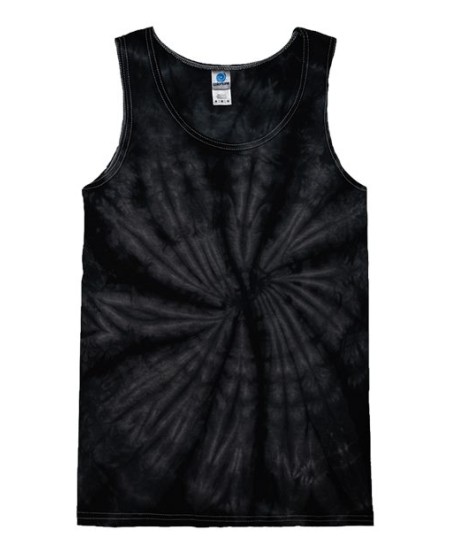Colortone 3500 Unisex Tie-Dyed Tank Top - 5.3 oz. 100% Cotton Pre-Shrunk Jersey Knit Tie-Dye Tank | S-3XL