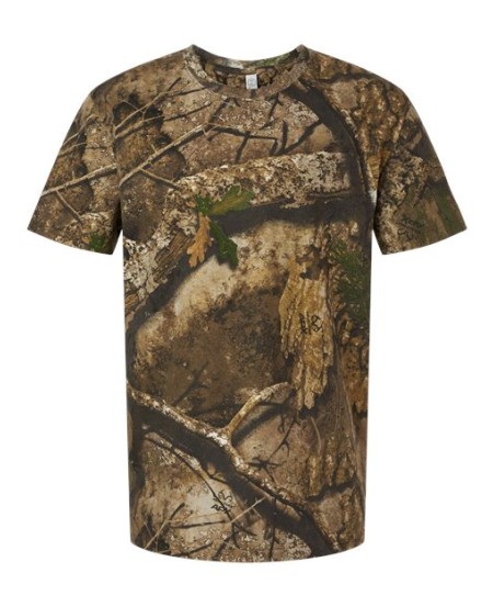 Code Five 3980 Men's Realtree Camo T-Shirt - 5.5 oz. Officially Licensed Realtree 100% Ring-Spun Cotton Print Jersey | S-4XL