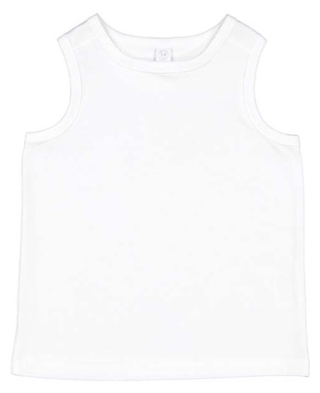 Rabbit Skins 3323 Toddler Fine Jersey Tank Top – 4.5 oz. 100% CRSC Fine Jersey | 2T–5/6