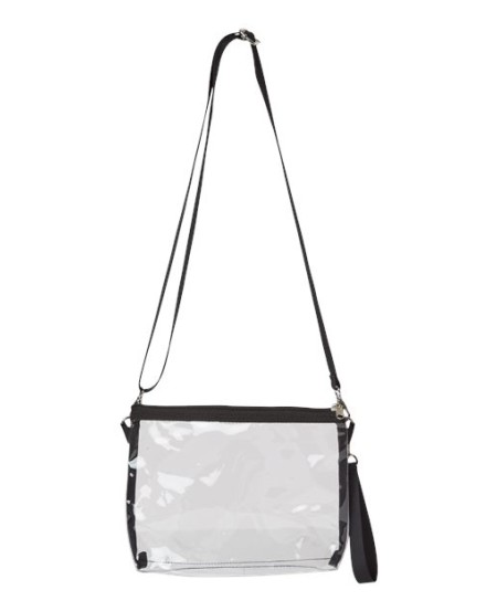 Liberty Bags 5785 Classic Clear Stadium Purse/Handbag – 100% polished 0.5mm PVC material | 10.5