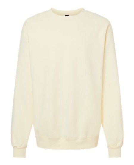 Gildan 19000 Unisex Hammer™ Maxweight Crewneck Sweatshirt – 10.5 oz. 75/25 Cotton/Recycled Polyester | 100% Cotton Face | Heavyweight 2-End Fleece | 1x1 Rib | Classic Fit | Seamless Body