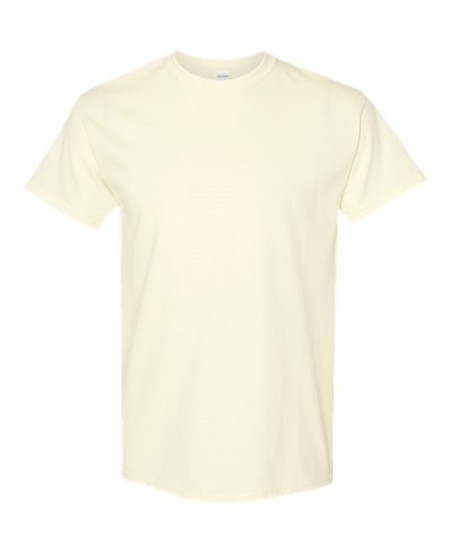 Gildan 5000 Unisex Heavy Cotton® T-Shirt – 5.3 oz. 100% US Cotton 20 Singles | Seamless Rib Collar | Taped Shoulder-to-Shoulder | Double-Needle Stitching | US Cotton Trust Protocol | OEKO-TEX