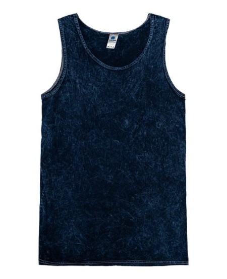 Colortone 3300 Unisex Mineral Wash Tank Top - 5.3 oz. 100% Pre-Shrunk Cotton Mineral Wash Banded Armhole Tank | S-3XL