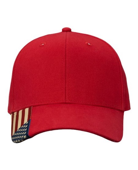 Kati AM350 USA Flag Cap – Unisex cap (6-panel structured) | One Size Fits Most