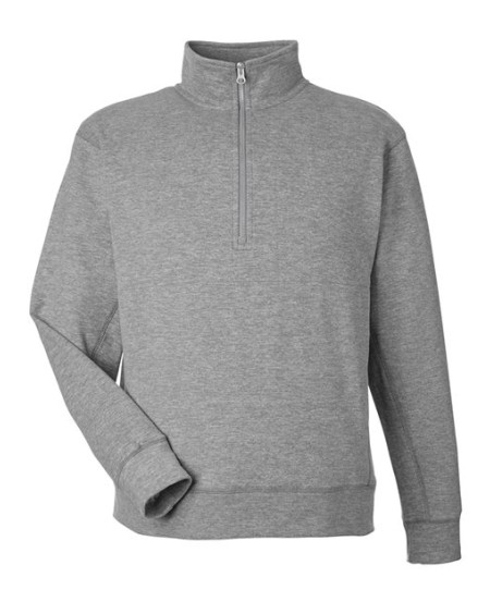 J. America 8741 Unisex Electric Fleece Quarter-Zip Sweatshirt – 6 oz. Unisex Quarter-zip pullover | S–3XL