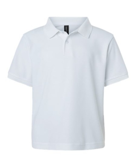 AllPro 62800Y Youth Pique Polo – 65/35 Polyester/Cotton Pique Polo | XS–XL Youth