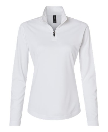 AllPro 41870L Women's Pro-Lock Performance Quarter-Zip Pullover – 4 oz. 100% Polyester Interlock | S–3XL