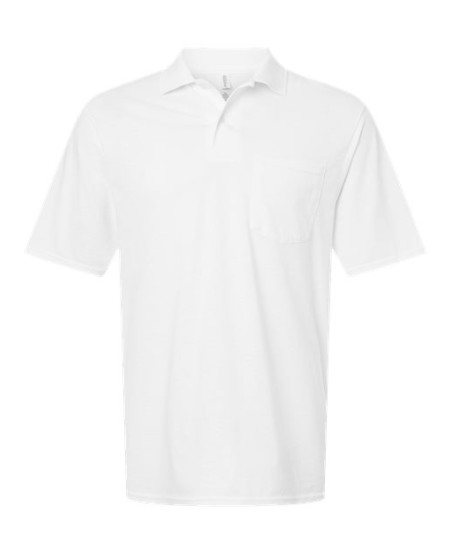 JERZEES 436MP Men's Dri-Power Polo with Pocket – 5.4 oz. Men's polo shirt | S–5XL
