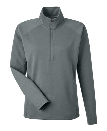 J. America 8754 Women's Apex Fleece Quarter-Zip Pullover – 8.25 oz. Women's quarter-zip pullover | S–2XL
