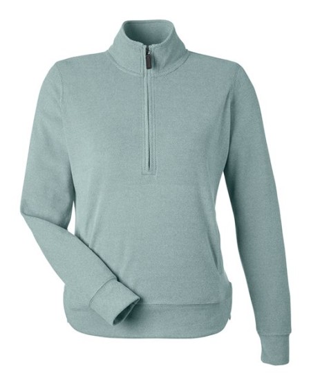 J. America 8762 Women's Element Fleece Quarter-Zip Sweatshirt – 8.3 oz. Women's quarter-zip pullover | S–2XL