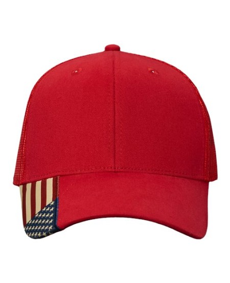 Kati AM350M USA Flag Mesh Cap – Unisex cap (6-panel structured mesh) | One Size Fits Most