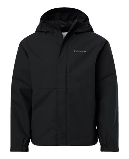 Columbia 211592 Youth Hikebound II Jacket - 100% Polyester Omni-Tech Waterproof/Breathable Critically Seam Sealed Youth Rain Jacket | XS-XL