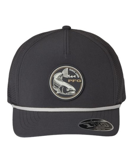 Columbia 212134 Tidal Pursuit 3D Stretch Snapback Cap - Omni-Shade UPF 50 Omni-Shield Moisture Repellent 3D Stretch Laser-Cut Vents Snapback | One Size
