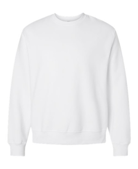 BELLA CANVAS 4711 Unisex 10 oz. Heavyweight Crewneck Sweatshirt – 10 oz. 65/35 Airlume Cotton/Poly 3-End Fleece Heavyweight Crewneck | XS–4XL