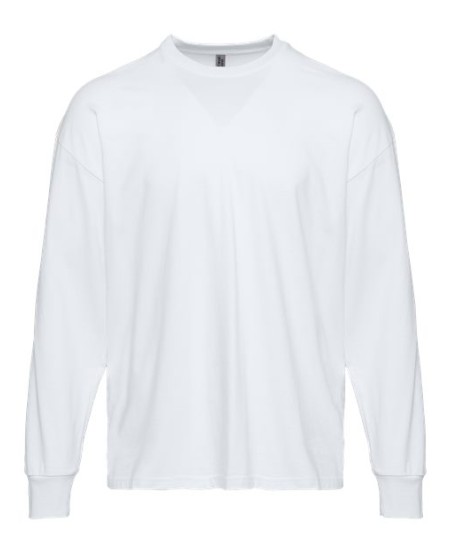 Next Level 7211 Unisex Heavyweight Long Sleeve T-Shirt – 6.8 oz. Combed Ring-Spun Cotton Oversized Long Sleeve Tee | XS–3XL