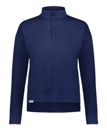 Holloway 223753 Women's Eco Revive Ventura Soft Knit Quarter-Zip Pullover – 6.3 oz. 89% Recycled Polyester Women's Quarter-Zip | XS–2XL