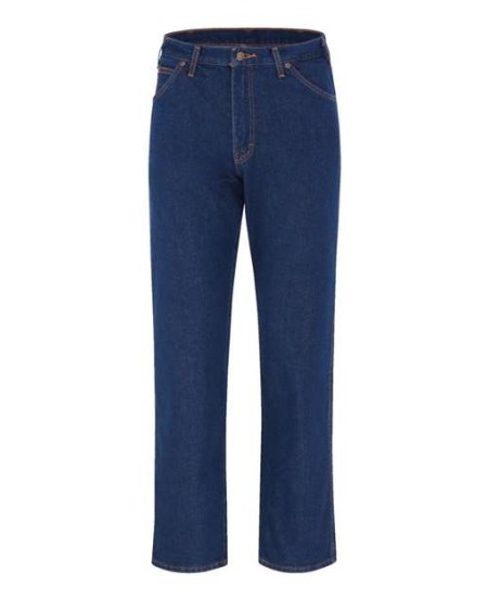 Dickies 9333 Men’s Straight 5-Pocket Jeans – 14 oz. 100% Cotton Heavyweight Denim | Regular Straight Fit