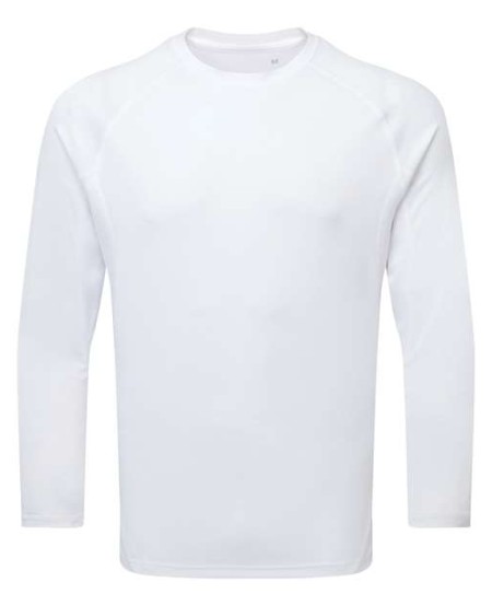 TriDri TD050 Unisex Panelled Long Sleeve Tech T-Shirt – 4 oz. 100% Recycled Polyester | XS–3XL