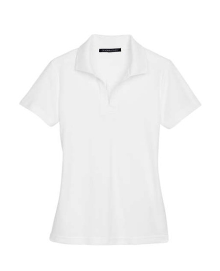 Devon & Jones DG20W Women's CrownLux Performance® Plaited Polo – 5.1 oz. 61% Poly/39% Cotton | XS–4XL