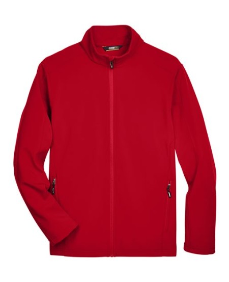 CORE365 88184 Men's Cruise Two-Layer Fleece Bonded Soft Shell Jacket – 96% Poly/4% Spandex | S–5XL