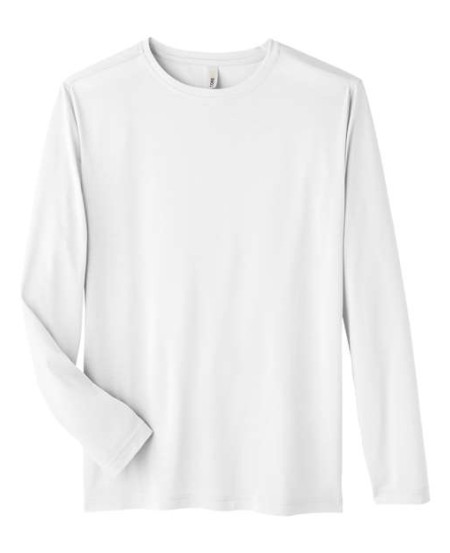 CORE365 CE111L Unisex Fusion ChromaSoft™ Long-Sleeve Performance T-Shirt – 4.5 oz. 100% Polyester | XS–6XL