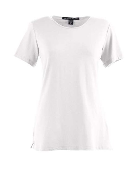 Devon & Jones DP182W Perfect Fit™ Shell T-Shirt – Women’s 5 oz. Cotton/Modal/Spandex Jersey Shell | XS–3XL