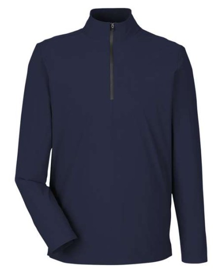 Devon & Jones DG410 Men's CrownLux Performance® Windsor Welded Quarter-Zip Pullover – 5 oz. 75/25 Nylon/Spandex | S–4XL