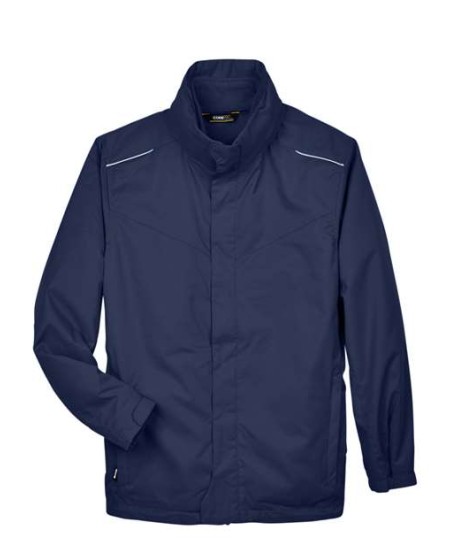 CORE365 88205T Men's Tall Region 3-in-1 Jacket with Fleece Liner – Poly Twill Shell + Fleece | LT–5XLT