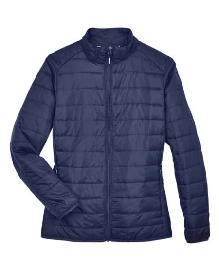 CORE365 CE700W Women's Prevail Packable Puffer Jacket – 1 oz. 100% Polyester Shell / 80 gsm Fill | XS–3XL