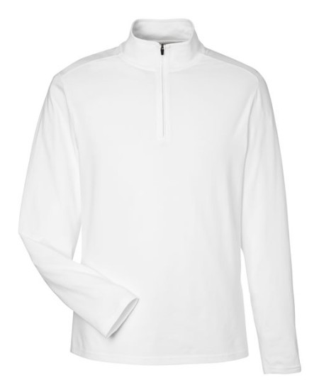 Devon & Jones DG425 Men's Raleigh Stretch Quarter-Zip Pullover – 6 oz. 56/39/5 Cotton/Rayon/Spandex | S–4XL