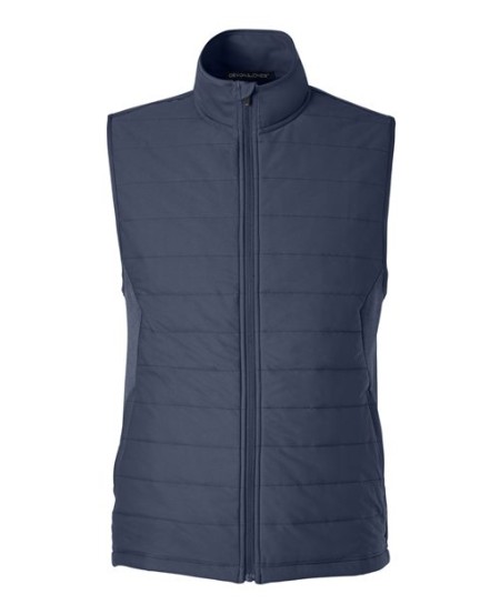 Devon & Jones DG706 New Classics® Charleston Hybrid Vest – Men’s 7 oz. 60/40 Cotton/Poly Interlock Insulated Vest | S–4XL