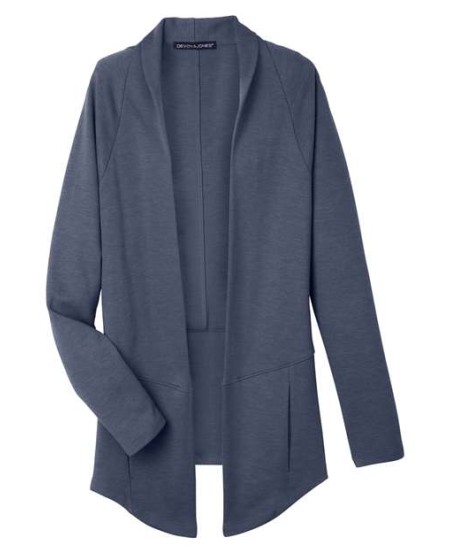 Devon & Jones DG481W Women's New Classics® Charleston Cardigan – 7 oz. 60/40 Cotton/Polyester Interlock | XS–3XL